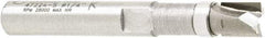 Amana Tool - 1/4" Cut Diam, 1/4" Length of Cut, 2 Flute Flush Trim Edge Profile Router Bit - Carbide-Tipped, 1/4" Shank Diam, 3/4" Shank Length, 1-15/16" OAL, Uncoated - Americas Industrial Supply
