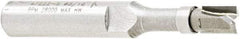 Amana Tool - 3/16" Cut Diam, 1/4" Length of Cut, 2 Flute Flush Trim Edge Profile Router Bit - Carbide-Tipped, 1/4" Shank Diam, 3/4" Shank Length, 1-3/4" OAL, Uncoated - Americas Industrial Supply