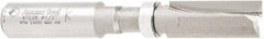 Amana Tool - 1/2" Cut Diam, 1-1/4" Length of Cut, 2 Flute Flush Trim Edge Profile Router Bit - Carbide-Tipped, 1/2" Shank Diam, 1" Shank Length, 3-1/2" OAL, Uncoated - Americas Industrial Supply