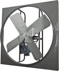 Americraft - 24" Blade, Belt Drive, 1/2 hp, 6,200 CFM, TEFC Exhaust Fan - 2/1 Amp, 230/460 Volt, Three Phase - Americas Industrial Supply