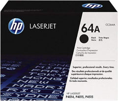 Hewlett-Packard - Black Toner Cartridge - Use with HP LaserJet P4015, P4515 - Americas Industrial Supply