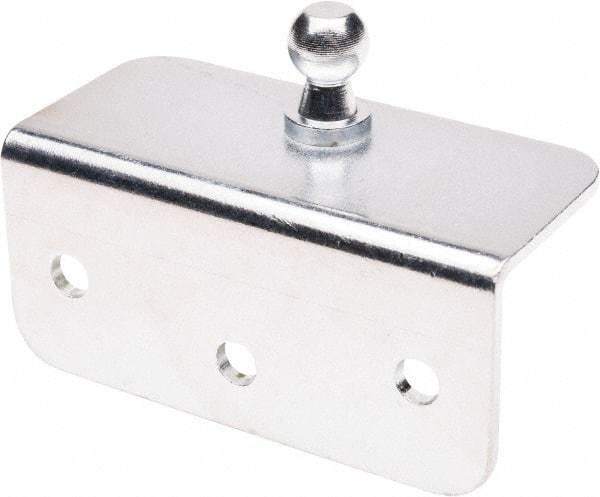 Associated Spring Raymond - 3-1/2" Zinc Plated Mounting Bracket - For Hydraulic Dampers & Gas Springs - Americas Industrial Supply