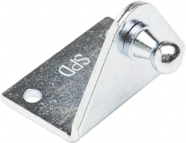Associated Spring Raymond - 50.8mm Zinc Plated Mounting Bracket - For Hydraulic Dampers & Gas Springs - Americas Industrial Supply
