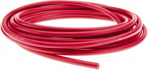 EastPenn - 4 Gauge Top Post Cable - Red, 25" Long - Americas Industrial Supply