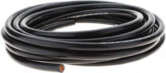 EastPenn - 1/0 Gauge Top Post Cable - Black, 25" Long - Americas Industrial Supply