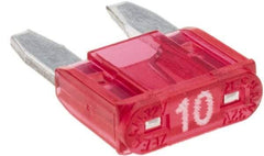 Value Collection - 10 Amp, Automotive Fuse - Red - Americas Industrial Supply