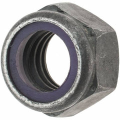 Value Collection - 7/16-14 UNC Grade 8 Hex Lock Nut with Nylon Insert - Americas Industrial Supply