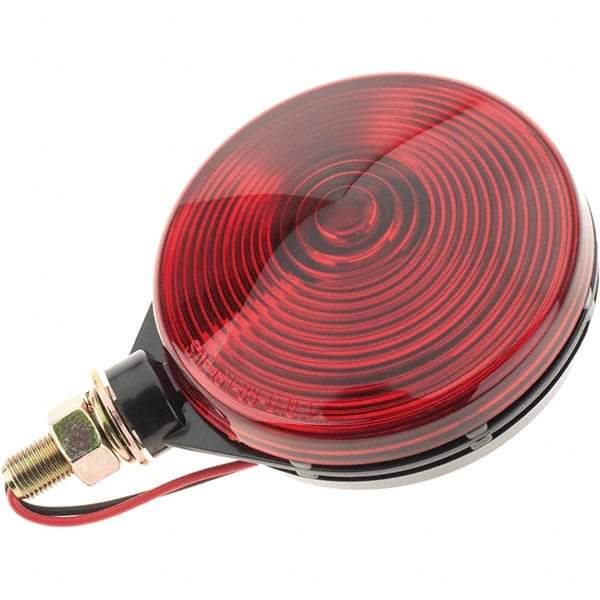 Value Collection - 4-5/16" Long, 2.4/0.49 Amp, Red Stop, Turn & Tail Light - 12.8 VDC - Americas Industrial Supply