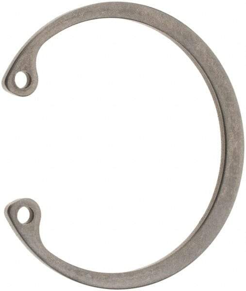 Made in USA - 1-3/8" Nominal, 0.05" Thick, Stainless Steel Snap Internal Retaining Ring - 0.056" Groove Width, 0.043" Groove Depth, 1.461" Groove Diam - Americas Industrial Supply