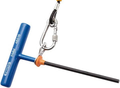 Proto - 2.5mm Hex, Tethered T-Handle Cushion Grip, Hex Key - 6" OAL, Alloy Steel, Metric System of Measurement - Americas Industrial Supply