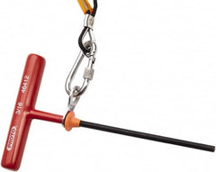 Proto - 7/32" Hex, Tethered T-Handle Cushion Grip, Hex Key - 6" OAL, Alloy Steel, Inch System of Measurement - Americas Industrial Supply