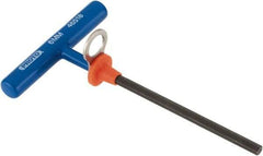 Proto - 6mm Hex, Tethered T-Handle Cushion Grip, Hex Key - 6" OAL, Alloy Steel, Metric System of Measurement - Americas Industrial Supply