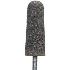 ‎1″ × 2-3/4″ 1/4″ Spindle NorZon Mounted Point A3 24 Grit Zirconia Alumina - Americas Industrial Supply