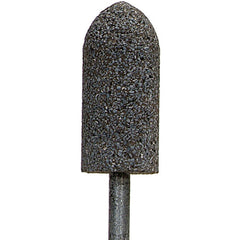 7/8″ × 2″ 1/4″ Spindle NorZon Mounted Point A11 24 Grit Zirconia Alumina - Americas Industrial Supply