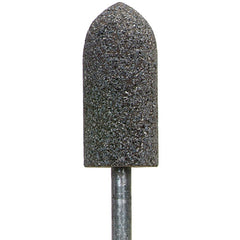 7/8″ × 2″ 1/4″ Spindle Charger Mounted Point A11 30 Grit Zirconia Alumina/Aluminum Oxide - Americas Industrial Supply