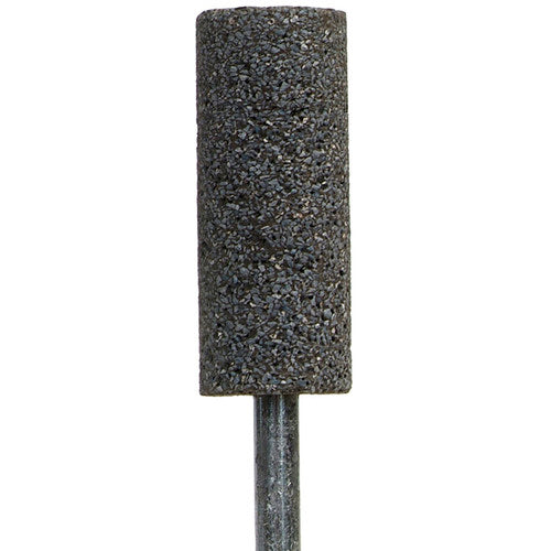 3/4″ × 2″ 1/4″ Spindle NorZon Mounted Point W208 24 Grit Zirconia Alumina - Americas Industrial Supply