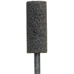 3/4″ × 2″ 1/4″ Spindle NorZon Mounted Point W208 24 Grit Zirconia Alumina - Americas Industrial Supply