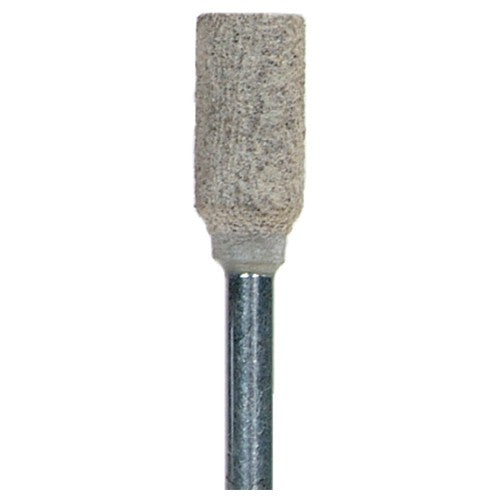 1/4″ × 1/2″ 1/8″ Spindle Cotton Fiber Mounted Point W163 120 Grit A/O - Americas Industrial Supply