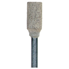 1/4″ × 1/2″ 1/8″ Spindle Cotton Fiber Mounted Point W163 120 Grit A/O - Americas Industrial Supply
