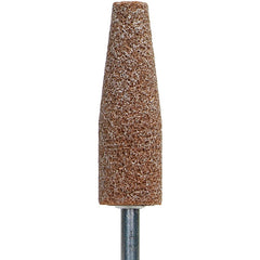 ‎3/4″ × 2-1/2″ 1/4″ Spindle Gemini Mounted Point A1 36 Grit Aluminum Oxide - Americas Industrial Supply