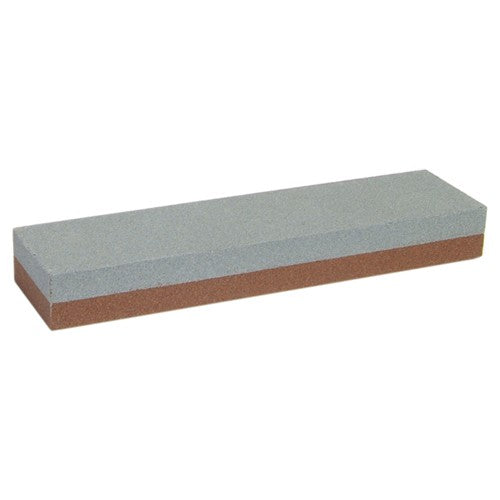 1″ × 2″ × 8″ India Benchstone Combination Medium Grit Aluminum Oxide - Americas Industrial Supply