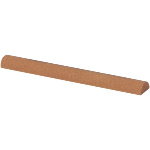 3/8″ × 4″ India File Half Round 320 Grit - Americas Industrial Supply
