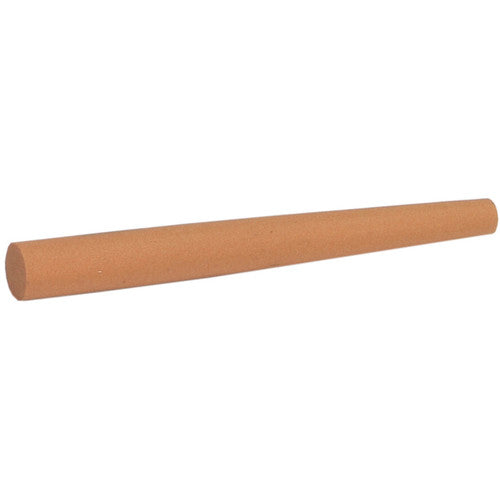 1/2″ × 1/4″ × 4″ India File Round Tapered 320 Grit - Americas Industrial Supply