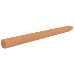 5/16″ × 3″ India File Round Pointed 320 Grit - Americas Industrial Supply