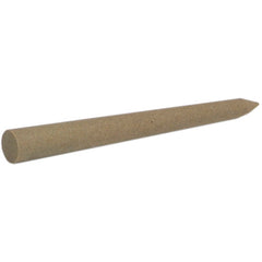 5/16″ × 3″ India File Round Pointed 240 Grit - Americas Industrial Supply