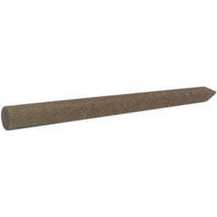 5/16″ × 3″ India File Round Pointed 100 Grit - Americas Industrial Supply