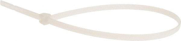 Value Collection - 11.4173" Long Natural (Color) Nylon Standard Cable Tie - 50 Lb Tensile Strength - Americas Industrial Supply
