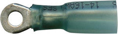 Value Collection - 16-14 AWG Partially Insulated Crimp Connection Circular Ring Terminal - #6 Stud, Copper Contact - Americas Industrial Supply