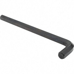 Value Collection - 5/8" Hex, Long Arm, Hex Key - 9-21/32" OAL, Alloy Steel, Inch System of Measurement - Americas Industrial Supply