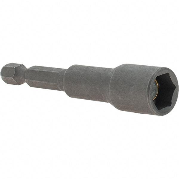 VEGA Industries - 3/8" Magnetic Nutsetter - 1/4" Hex Drive, 2-9/16" OAL - Americas Industrial Supply