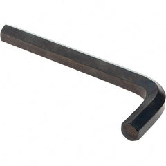 Value Collection - 9/16" Hex, Short Arm, Hex Key - 5-21/32" OAL, Alloy Steel, Inch System of Measurement - Americas Industrial Supply