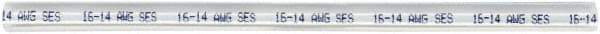 Value Collection - 6" Long, 2.5:1, Ionic Polymer Heat Shrink Electrical Tubing - Clear - Americas Industrial Supply