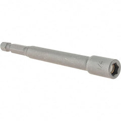 VEGA Industries - 1/4" Magnetic Nutsetter - 1/4" Hex Drive, 4" OAL - Americas Industrial Supply