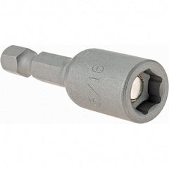 VEGA Industries - 5/16" Magnetic Nutsetter - 1/4" Hex Drive, 1-3/4" OAL - Americas Industrial Supply