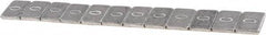 Value Collection - 0.25 oz P Wheel Weight - Steel, For Use with Automotive & Light Trucks - Americas Industrial Supply