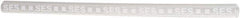 Value Collection - 6" Long, 4:1, Polyolefin Heat Shrink Electrical Tubing - Clear, White - Americas Industrial Supply