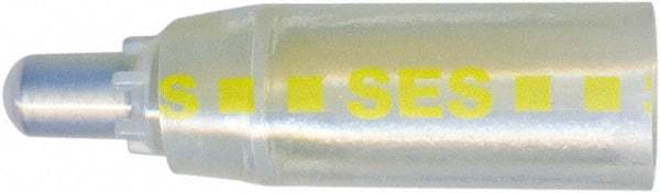 Value Collection - 18 to 10 AWG Crimp Bullet Connector - Clear & Yellow Polyolefin Insulation - Americas Industrial Supply