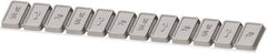 Value Collection - Weight Style P, 0.25 oz, Wheel Weight for All Truck Size Tires - Americas Industrial Supply