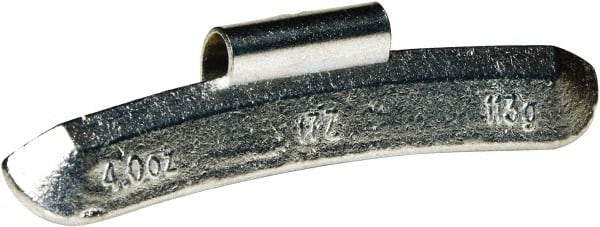 Value Collection - 3 oz I 7 Wheel Weight - Zinc, For Use with Automotive & Light Trucks - Americas Industrial Supply