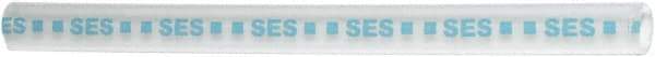 Value Collection - 6" Long, 4:1, Polyolefin Heat Shrink Electrical Tubing - Clear, Blue - Americas Industrial Supply