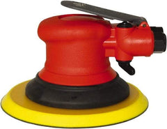 Universal Tool - 12,000 OPM, 14 CFM Air Consumption, 90 psi Air Pressure, Palm Air Orbital Sander - Round Pad, - Americas Industrial Supply