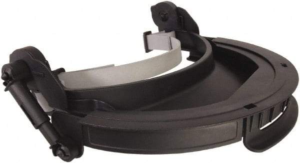 Uvex - Nylon Hairnet - Black, Dual Pivot Mechanism, Compatible with Hard Hats & Uvex S9550 Face Shields - Americas Industrial Supply