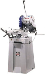 Dake - 2 Cutting Speeds, 14" Blade Diam, Cold Saw - 22 & 88 RPM Blade Speed, Floor Machine, 3 Phase, Compatible with Ferrous/Non-Ferrous Material - Americas Industrial Supply