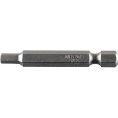 Wiha - 0.093" Power Bit - 1/4" Drive, 2" OAL - Americas Industrial Supply