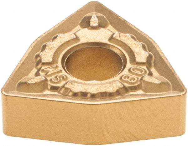 Tungaloy - WNMG432 Carbide Turning Insert - 80° Trigon - Americas Industrial Supply