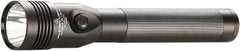 Streamlight - White LED Bulb, 800 Lumens, Industrial/Tactical Flashlight - Black Aluminum Body, 1 AA NiMH Battery Included - Americas Industrial Supply